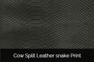Cow-Split-Leather-snake-Print